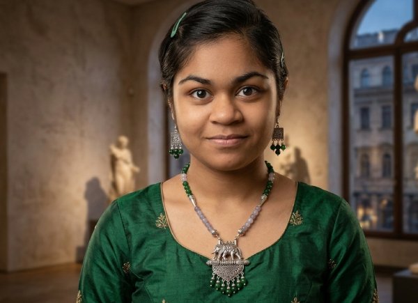 Green & Moon Pendant Set - Image 2