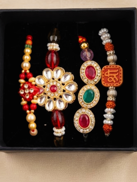 Premium Raksha Bandhan Gift Hamper | Handcrafted Designer Rakhi | Autistrys